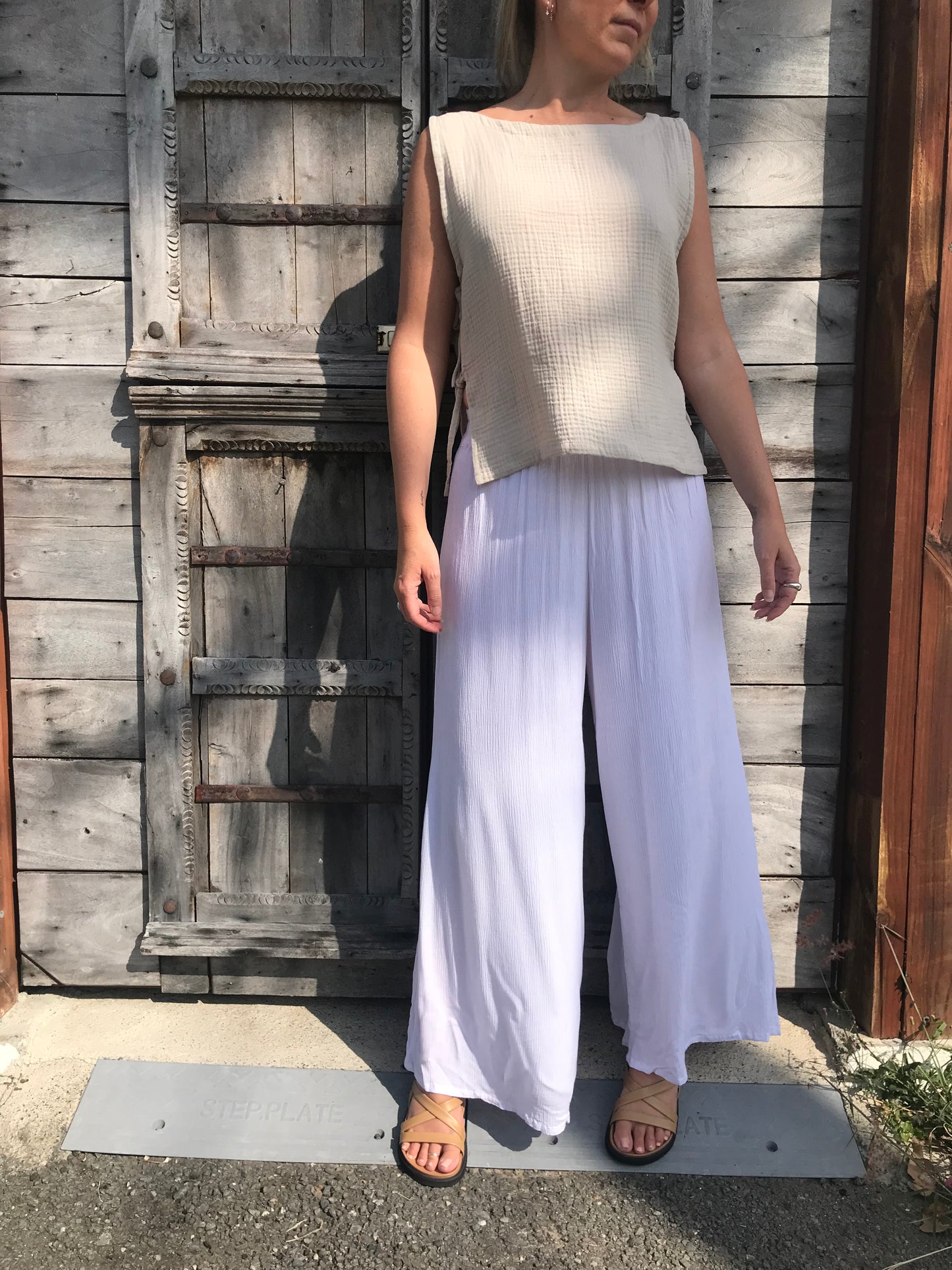 Casa Luna Pant - White