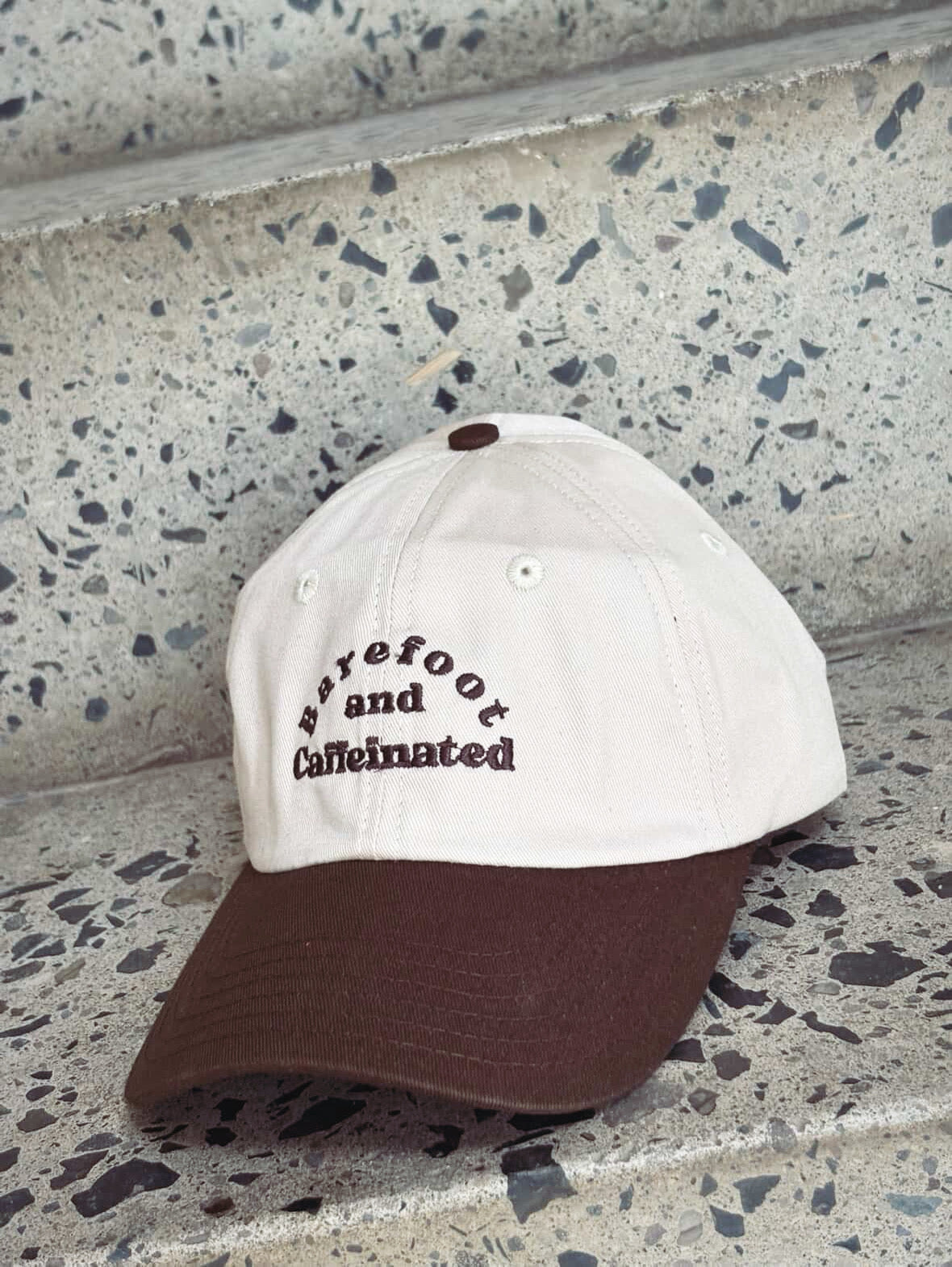 Barefoot and Caffeinated Cap