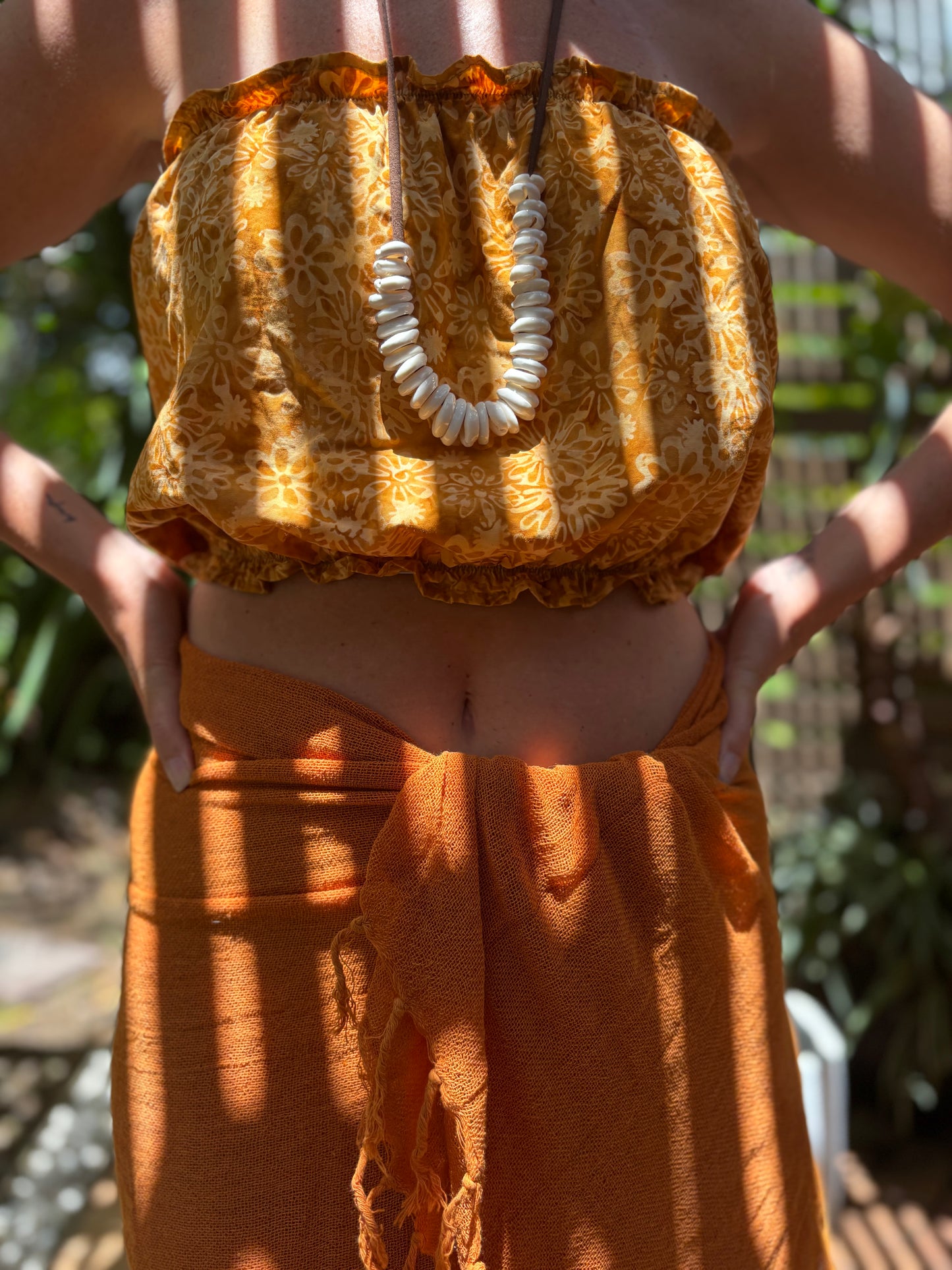 Boob Tube - Flower Print