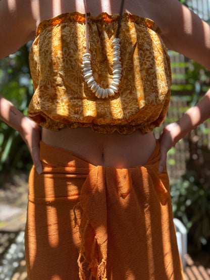 Boob Tube - Flower Print