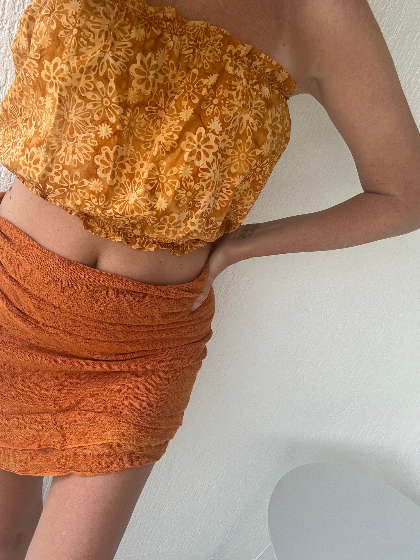 Boob Tube - Flower Print